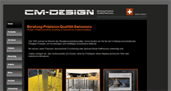 Desktop Screenshot of cm-design.ch