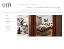 Tablet Screenshot of cm-design.info